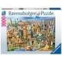 Puzzle Obiective Turistice, 1000 Piese Ravensburger - 2
